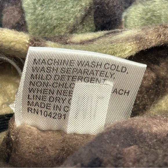 NEW Huntworth Mens M-L Hunter Fleece Gloves in Oak Tree EVO Camouflage - Picture 9 of 9